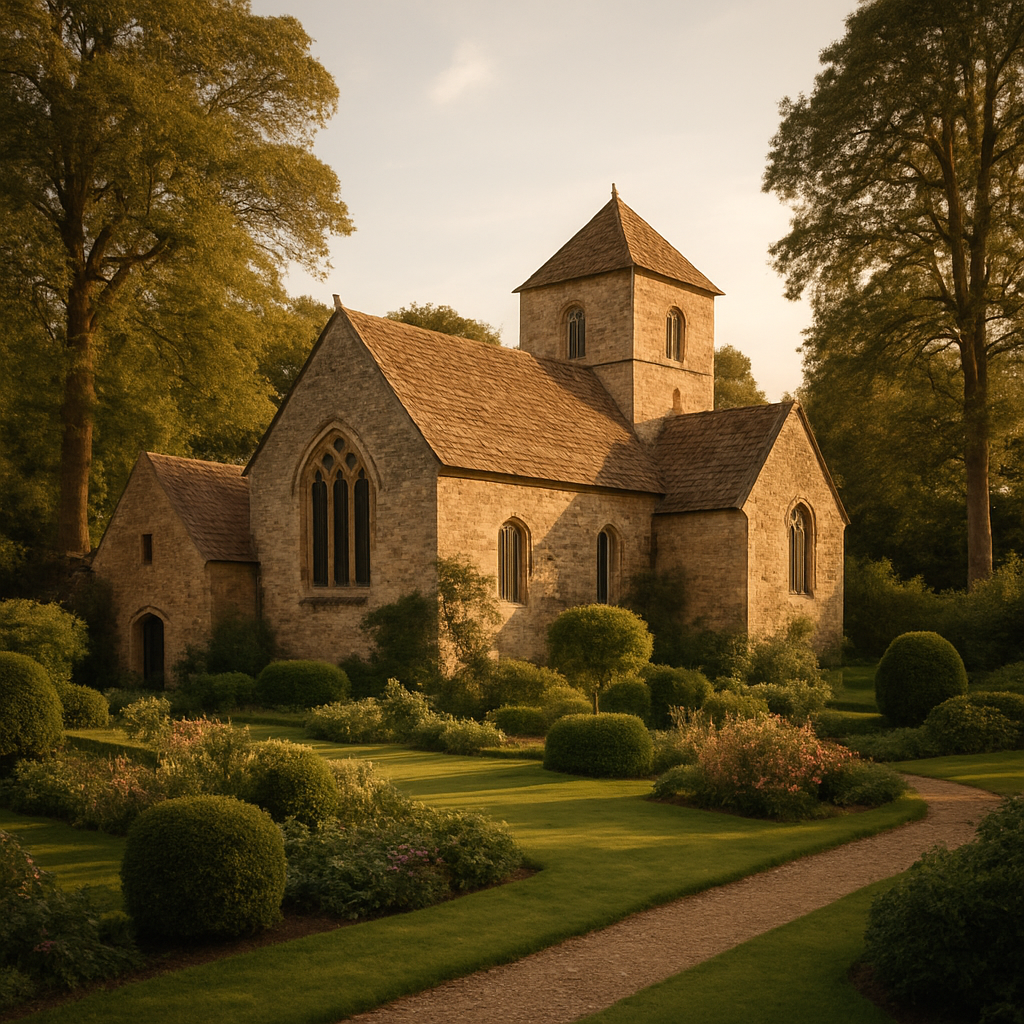 Peaceful retreat centre surrounded by gardens